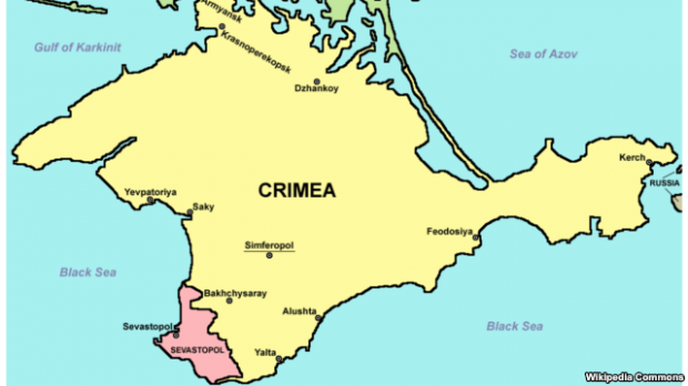 МИД пригрозил санкциями иностранцам, которые незаконно находятся в Крыму / Wikipedia