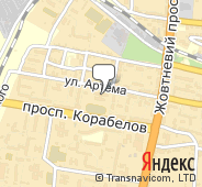 Карта: Средняя общеобразовательная школа І-ІІІ ступеней № 33 Корабельный район