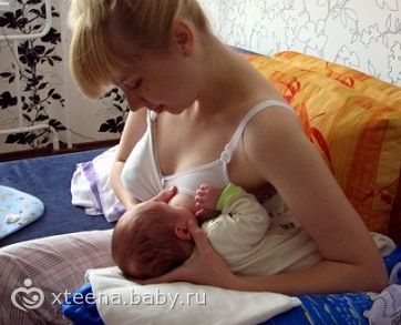 Убираем застой молока в груди